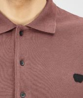 Bottega Veneta® Watteau Cotton Piquet Polo Shirt Bottega Veneta® Watteau Cotton Piquet Polo Shirt
