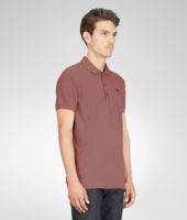 Bottega Veneta® Watteau Cotton Piquet Polo Shirt Bottega Veneta® Watteau Cotton Piquet Polo Shirt