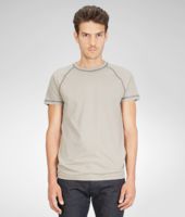 Bottega Veneta® Fume Light Cotton Merinos Wool T-Shirt Bottega Veneta® Fume Light Cotton Merinos Wool T-Shirt