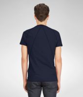 Bottega Veneta® Prusse Light Cotton Merinos Wool T-Shirt Bottega Veneta® Prusse Light Cotton Merinos Wool T-Shirt