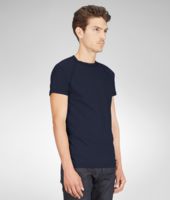 Bottega Veneta® Prusse Light Cotton Merinos Wool T-Shirt Bottega Veneta® Prusse Light Cotton Merinos Wool T-Shirt