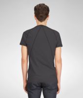 Bottega Veneta® Ardoise Light Cotton Merinos Wool T-Shirt Bottega Veneta® Ardoise Light Cotton Merinos Wool T-Shirt