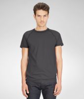 Bottega Veneta® Ardoise Light Cotton Merinos Wool T-Shirt Bottega Veneta® Ardoise Light Cotton Merinos Wool T-Shirt