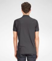 Bottega Veneta® Ardoise Cotton Piquet Polo Shirt Bottega Veneta® Ardoise Cotton Piquet Polo Shirt