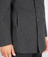 Bottega Veneta® Dark Matita Double Cashmere Jacket Bottega Veneta® Dark Matita Double Cashmere Jacket