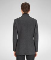 Bottega Veneta® Dark Matita Double Cashmere Jacket Bottega Veneta® Dark Matita Double Cashmere Jacket