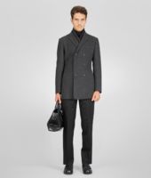 Bottega Veneta® Dark Matita Double Cashmere Jacket Bottega Veneta® Dark Matita Double Cashmere Jacket