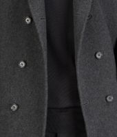 Bottega Veneta® Dark Matita Double Cashmere Jacket Bottega Veneta® Dark Matita Double Cashmere Jacket