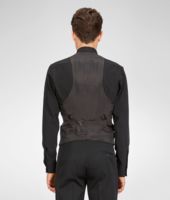 Bottega Veneta® Washed Wool Gabardine Vest Bottega Veneta® Washed Wool Gabardine Vest