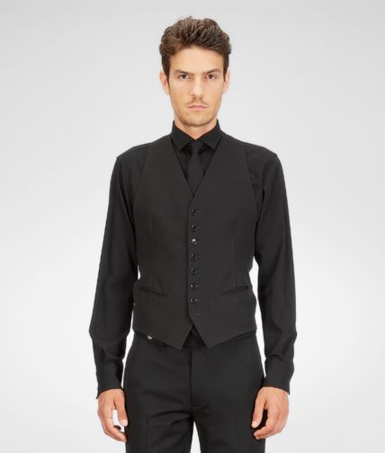 BOTTEGA VENETA - Washed Wool Gabardine Vest