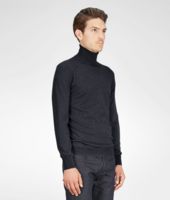 Bottega Veneta® Tourmaline Merinos Wool Turtleneck Bottega Veneta® Tourmaline Merinos Wool Turtleneck