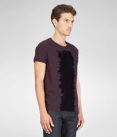 Bottega Veneta® Quetsche Nero Light Cotton Merinos Wool T-Shirt Bottega Veneta® Quetsche Nero Light Cotton Merinos Wool T-Shirt