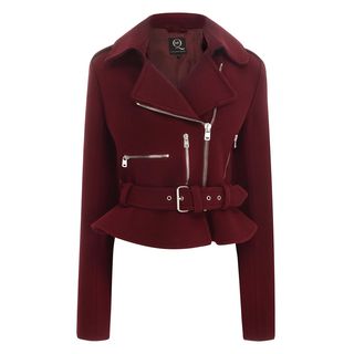 McQ, Jacket, Felt Biker Jacket