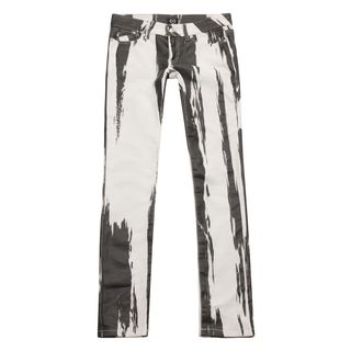 McQ, Pants & Jeans, Lacquered Stripe Jeans