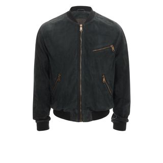 McQ, Jacket, Suede Baseball Blouson