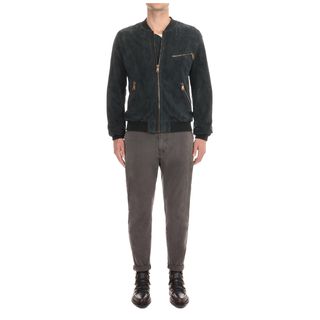 McQ, Jacket, Suede Baseball Blouson