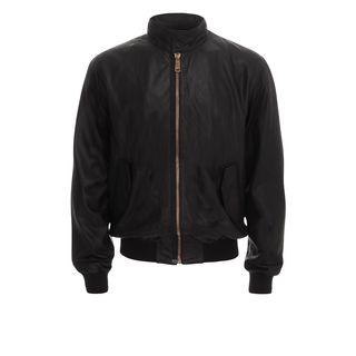 McQ, Jacket, Harrington Leather Jacket