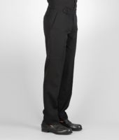 Bottega Veneta® Nero Washed Wool Gabardine Pant Bottega Veneta® Nero Washed Wool Gabardine Pant