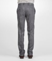 Bottega Veneta® Anthracite Nero Optical Wool Flannel Pant Bottega Veneta® Anthracite Nero Optical Wool Flannel Pant
