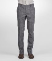 Bottega Veneta® Anthracite Nero Optical Wool Flannel Pant Bottega Veneta® Anthracite Nero Optical Wool Flannel Pant