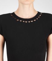 Bottega Veneta® Nero Viscose Pleated Dress Bottega Veneta® Nero Viscose Pleated Dress