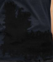 Bottega Veneta® Prusse Nero Light Cotton Merinos Wool T-Shirt Bottega Veneta® Prusse Nero Light Cotton Merinos Wool T-Shirt