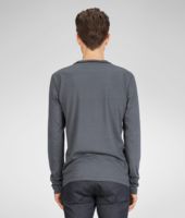 Bottega Veneta® T-Shirt aus Jacquard-Jersey und Micro Grid Bottega Veneta® T-Shirt aus Jacquard-Jersey und Micro Grid