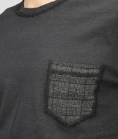 Bottega Veneta® T-Shirt aus Jacquard-Jersey und Micro Grid Bottega Veneta® T-Shirt aus Jacquard-Jersey und Micro Grid