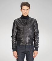 Bottega Veneta® Nero Lambskin Blouson Bottega Veneta® Nero Lambskin Blouson