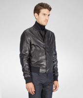 Bottega Veneta® Nero Lambskin Blouson Bottega Veneta® Nero Lambskin Blouson