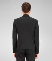 Bottega Veneta® Nero Washed Wool Gabardine Jacket Bottega Veneta® Nero Washed Wool Gabardine Jacket