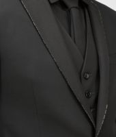 Bottega Veneta® Nero Washed Wool Gabardine Jacket Bottega Veneta® Nero Washed Wool Gabardine Jacket
