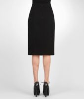 Bottega Veneta® Nero Technical Crepe Skirt Bottega Veneta® Nero Technical Crepe Skirt
