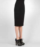 Bottega Veneta® Nero Technical Crepe Skirt Bottega Veneta® Nero Technical Crepe Skirt