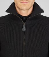 Bottega Veneta® Merinos Wool Washed Fine Nappa Cardigan Bottega Veneta® Merinos Wool Washed Fine Nappa Cardigan