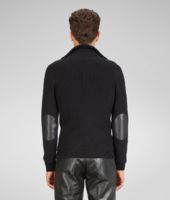 Bottega Veneta® Merinos Wool Washed Fine Nappa Cardigan Bottega Veneta® Merinos Wool Washed Fine Nappa Cardigan