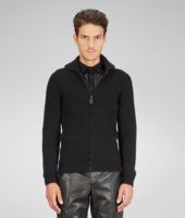 Bottega Veneta® Merinos Wool Washed Fine Nappa Cardigan Bottega Veneta® Merinos Wool Washed Fine Nappa Cardigan