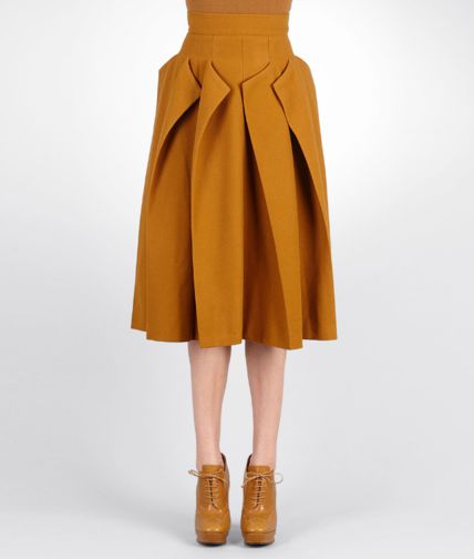 BOTTEGA VENETA - Gonna in Flanella