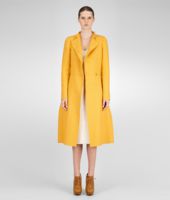 Bottega Veneta® Doppel-Twillmantel aus Wolle und Kaschmir Safran Bottega Veneta® Doppel-Twillmantel aus Wolle und Kaschmir Safran