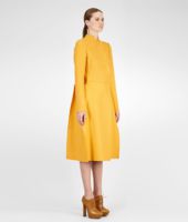 Bottega Veneta® Doppel-Twillmantel aus Wolle und Kaschmir Safran Bottega Veneta® Doppel-Twillmantel aus Wolle und Kaschmir Safran
