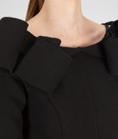 Bottega Veneta® Nero Technical Crepe Dress Bottega Veneta® Nero Technical Crepe Dress