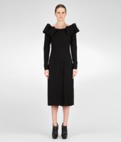 Bottega Veneta® Nero Technical Crepe Dress Bottega Veneta® Nero Technical Crepe Dress