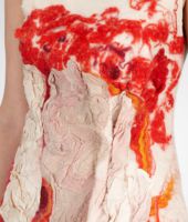 Bottega Veneta® Kleid Arte Povera Multicolor Petal Bottega Veneta® Kleid Arte Povera Multicolor Petal