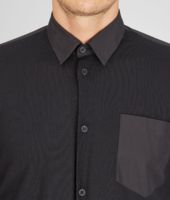 Bottega Veneta® Nero Light Cotton Merinos Wool Shirt Bottega Veneta® Nero Light Cotton Merinos Wool Shirt