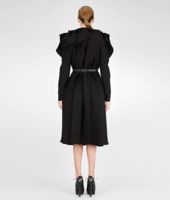 Bottega Veneta® Nero Technical Crepe Coat Bottega Veneta® Nero Technical Crepe Coat