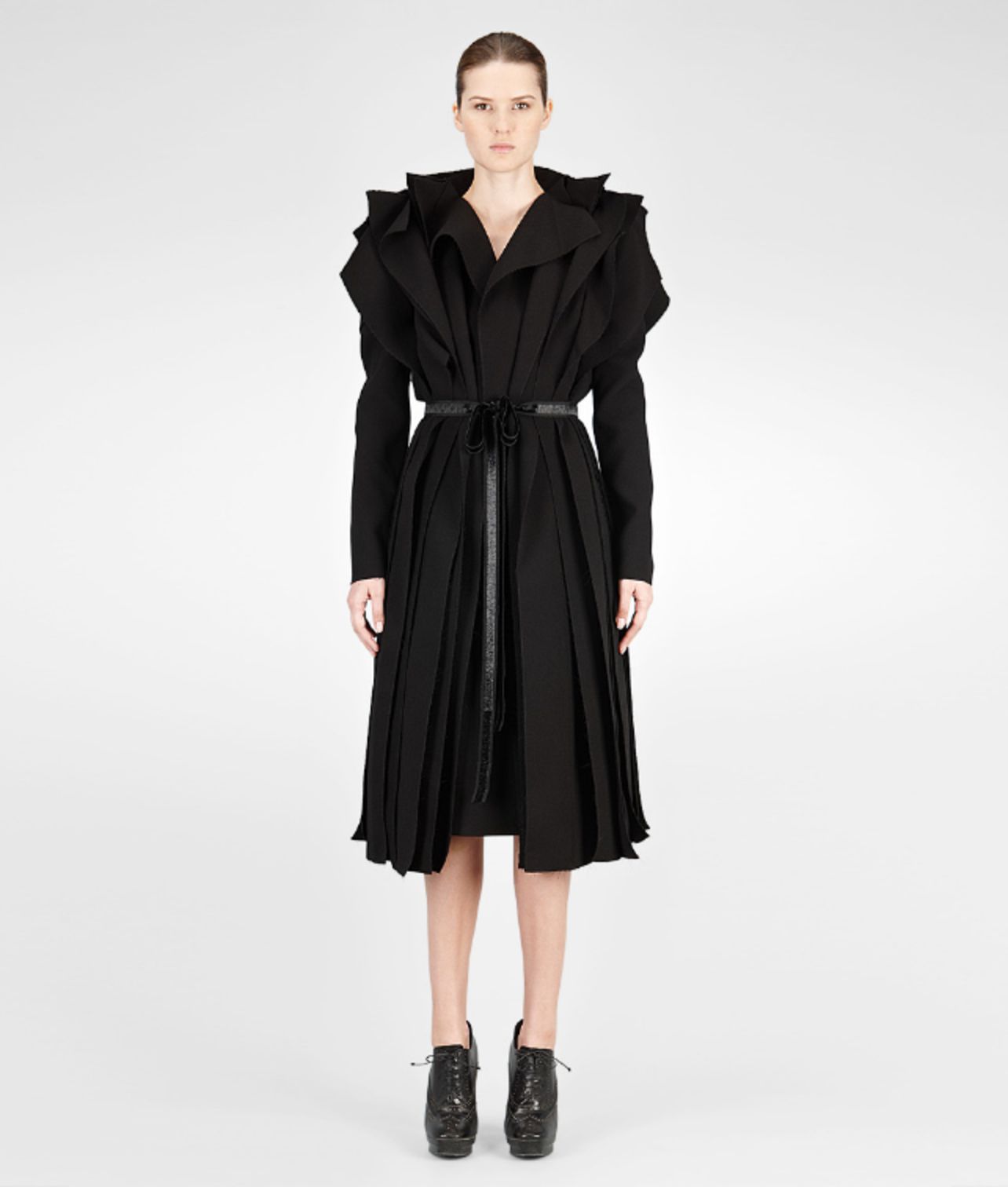 BOTTEGA VENETA - Cappotto in Crêpe Tecnico