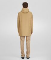 Bottega Veneta® Bronze Double Twill Wool Cashmere Coat Bottega Veneta® Bronze Double Twill Wool Cashmere Coat