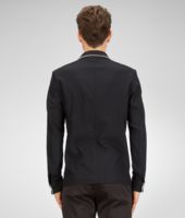 Bottega Veneta® Dark Navy Soft Washed Flannel Shirt Bottega Veneta® Dark Navy Soft Washed Flannel Shirt