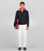 Bottega Veneta® Blouson aus Doppel-Wolle Dark Prusse Bottega Veneta® Blouson aus Doppel-Wolle Dark Prusse