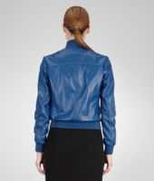 Bottega Veneta® Électrique Shiny Lambskin Jacket Bottega Veneta® Électrique Shiny Lambskin Jacket
